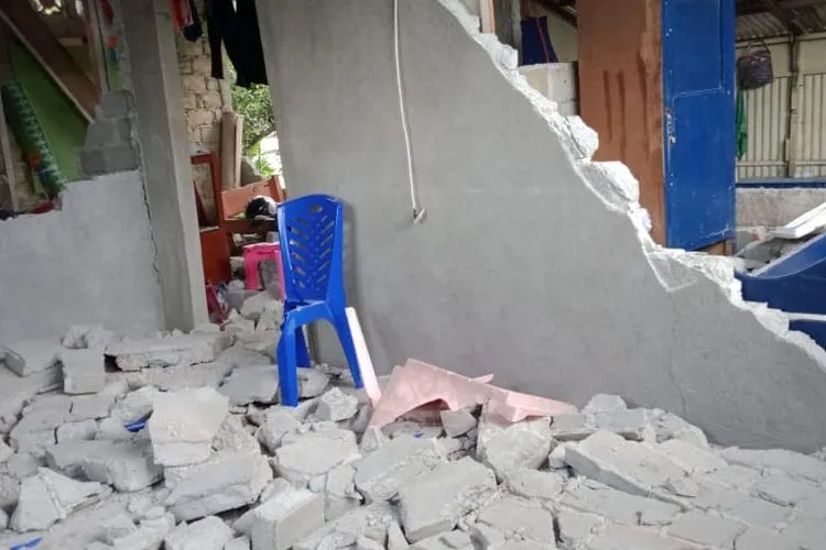 Kerusakan akibat gempa di Ambon dan sekitarnya/BNPB