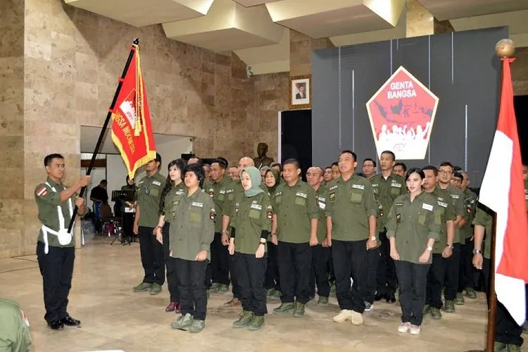 46 Pengurus Komunitas Genta Bangsa Periode 2020-2025 (Puspen TNI)
