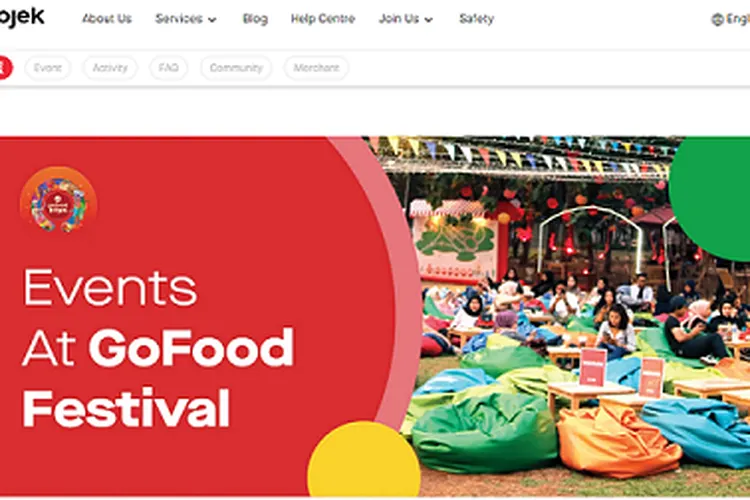 tangkap layar layanan Gofood Festival (gojek.com)