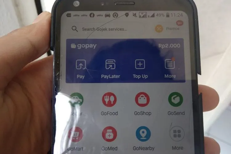 Aplikasi Gojek (Ayojakarta.com/Widya Victoria)