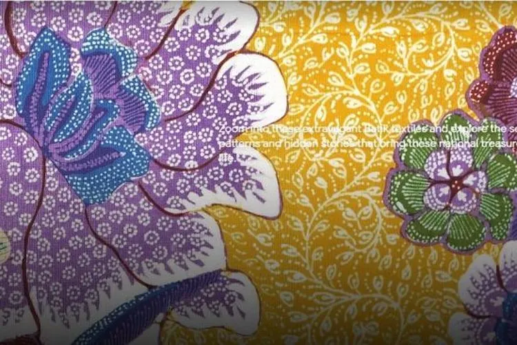 sebagai ilustrasi. google art menambah koleksinya menampilkan corak batik tanah air/ dok google