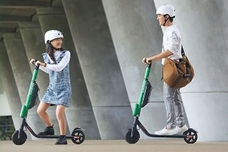 E-Scoter dari Grabwheels (Dok: Koalisi Pejalan Kaki)