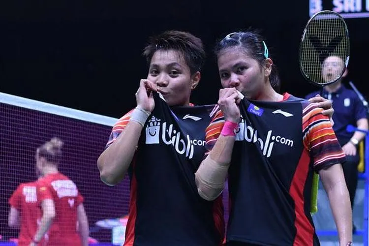 Greysia/Apriyani (Antara/ Wahyu Putro A)