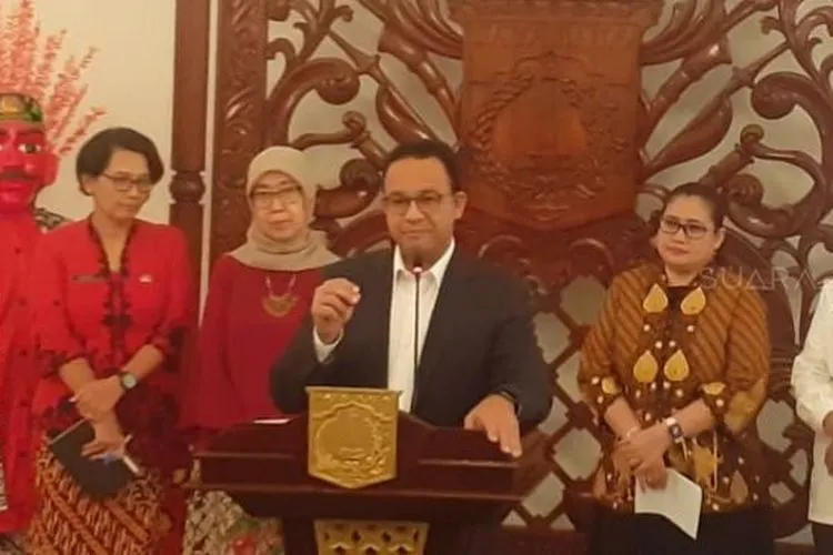 Gubernur DKI Jakarta Anies Baswedan. (Suara.com/Fakhri)