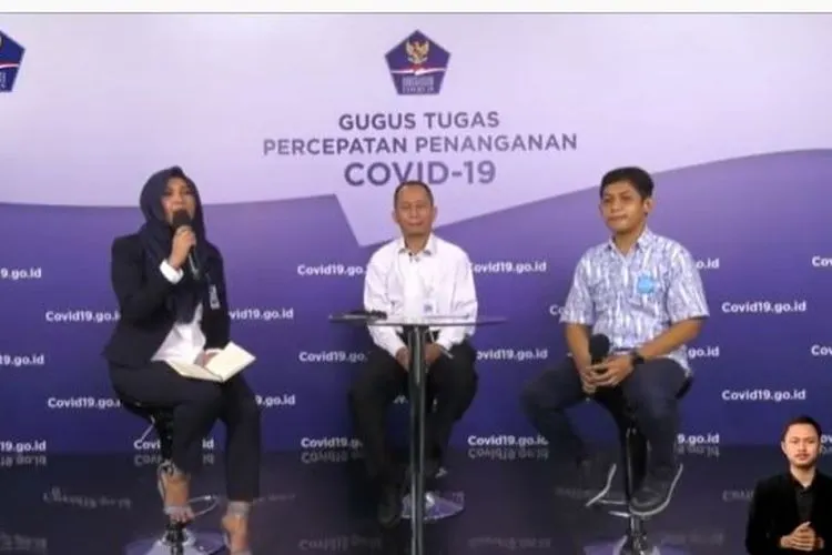 Konferensi Pers Gugus Tugas Covid-19. (Dok: Youtube/BNPB)