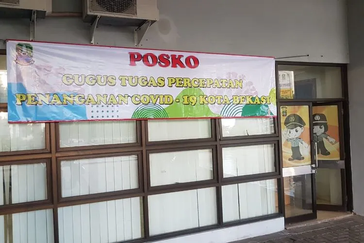 Posko Gugus Tugas di Stadion Patriot Candrabhaga (dok)