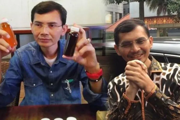 kolase Hadi Pranoto yang dilaporkan terkait hoaks herbal penyembuh corona/ Suara.com