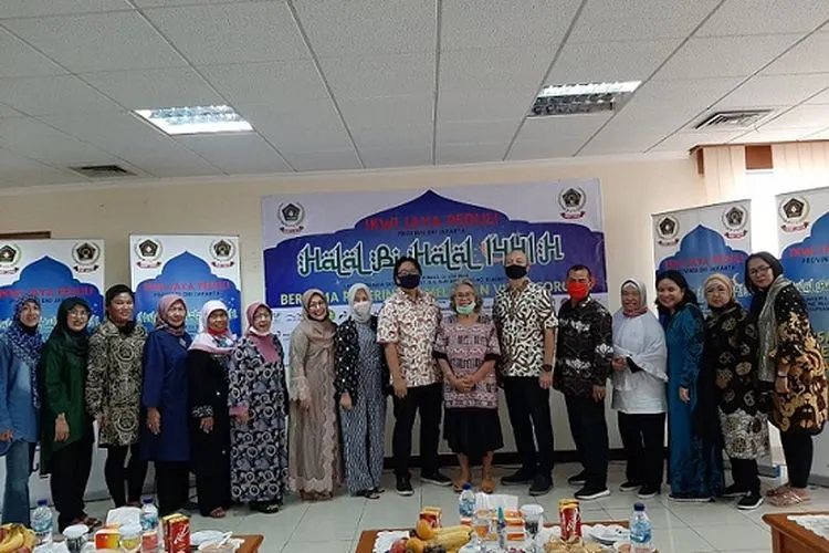 Halalbihalal IKWI Jaya (Humas PWI Jaya)