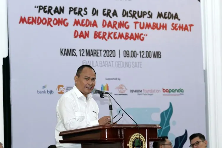 Ketua PWI Jabar Hilman Hidayat