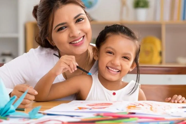 Ilustrasi ibu dan anak Foto: Boldsky