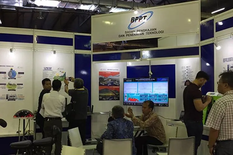 Stan BPPT di arena IEMS 2019 di Balai Kartini/Ayojakarta.com