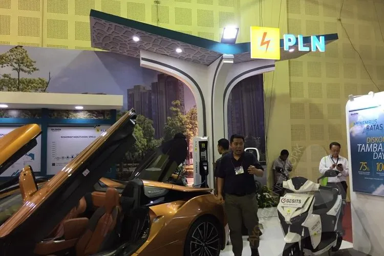 Stan PLN di arena IEMS 2019/Ayojakarta.com