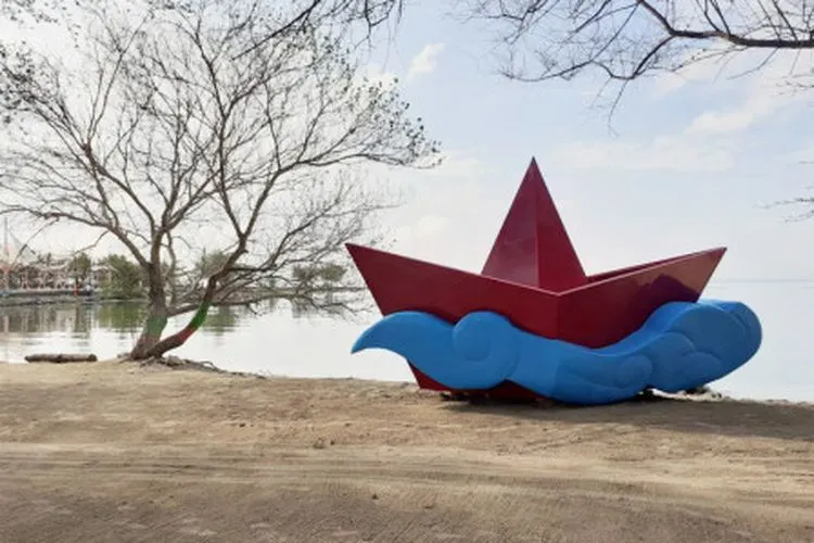 Salah satu ikon baru di Kepulauan Seribu (Beritajakarta.id)