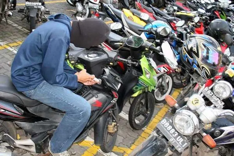 ilustrasi pencurian kendaraan bermotor (ist)