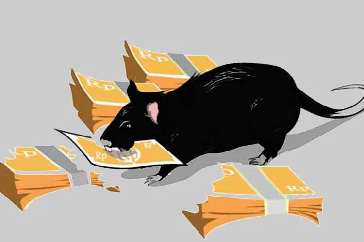 Ilustrasi korupsi (Mimoza.tv)