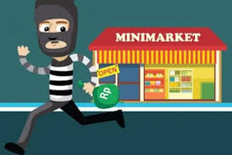 [Ilustrasi] perampokan minimarket di Parung Bogor. (dok Republika)