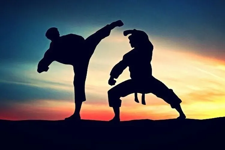 Ilustrasi pencak silat (Metrum.co.id)