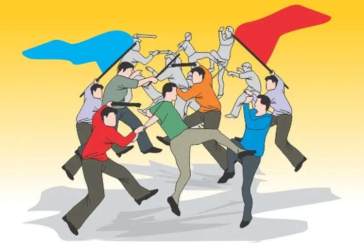Ilustrasi tawuran/Ntmcpolri.info