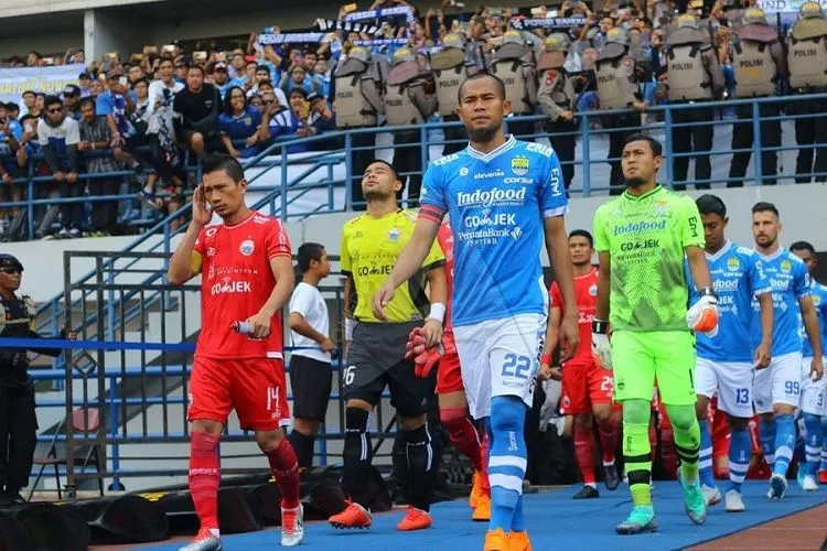 Pertandingan Persib vs Persija, Minggu (23/09/2018). (Irfan Al-Faritsi/Ayobandung.com)