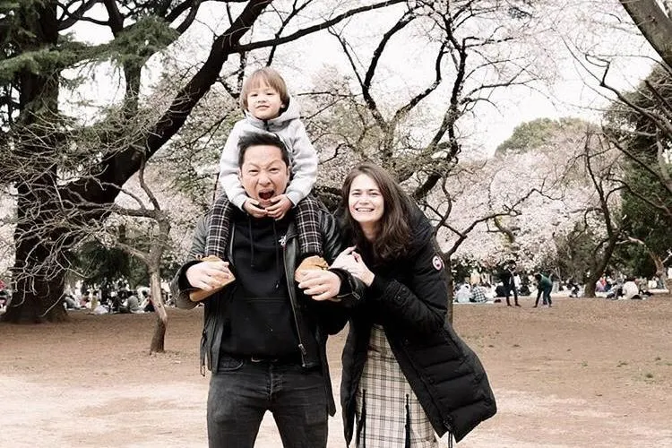 Ringgo Agus Rahman bersama keluarga (instagram)