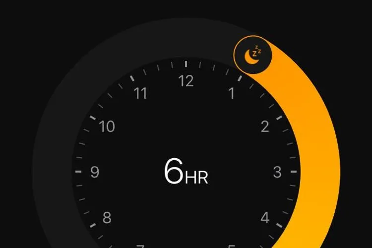 Fitur bedtime iPhone.