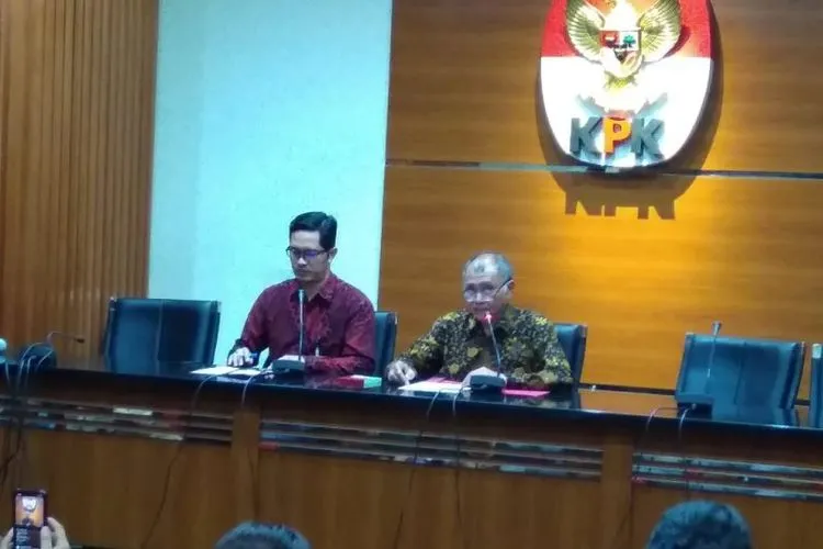 Ketua KPK dan Juru Bicara KPK (Antara)