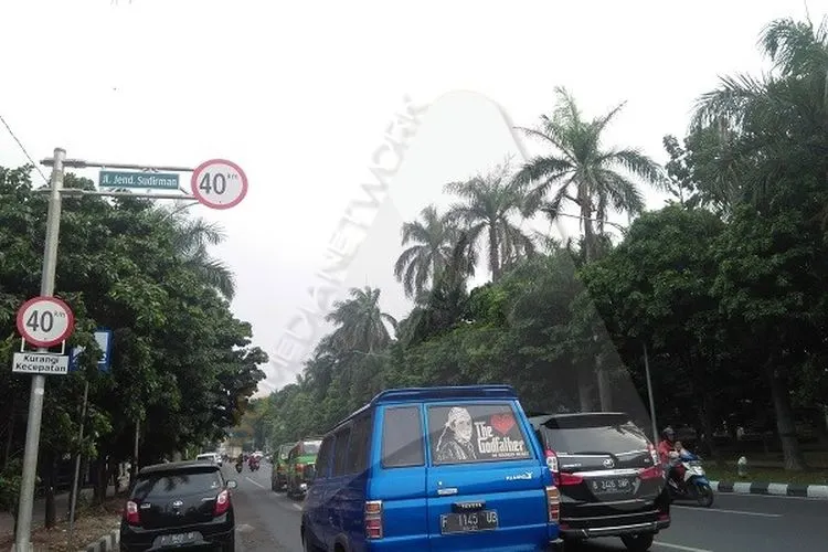 Jalan Sudirman Kota bogor (Husnul Khatimah/ Ayojakarta)