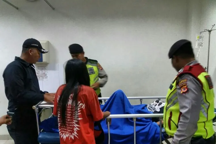 Nurul Fitri saat mendapat perawatan di RS PMI (Dok. Polsek Bogor Tengah)