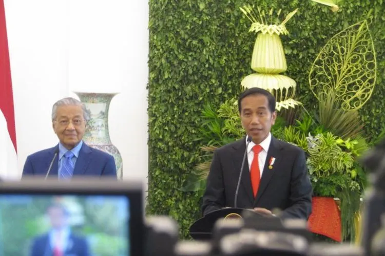 Jokowi dan Mahathir (Antara)