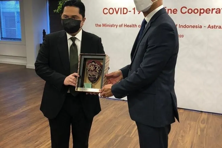 Indonesia telah menandatangani kesepakatan Perjanjian Pembelian Awal (Advance Purchase Agreement) pembelian kandidat vaksin AZD1222 AstraZeneca dari Oxford University. / dok
