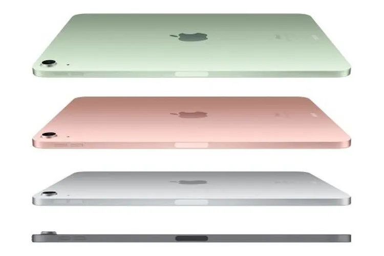iPad Air yang dikemas dengan desain kekinian dan tidak menggunakan tombol