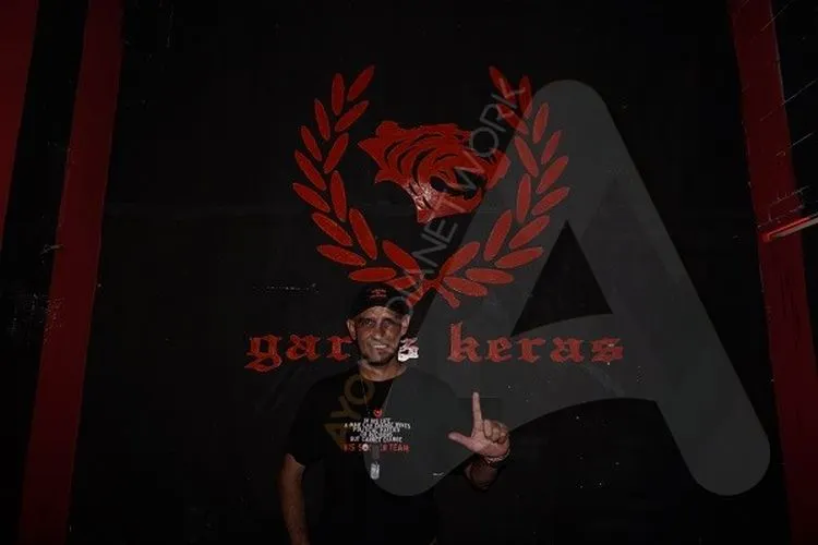 Pendiri Jakmania Garis Keras, Irlan Alarancia. (Ayojakarta.com/Hendy Dinata)