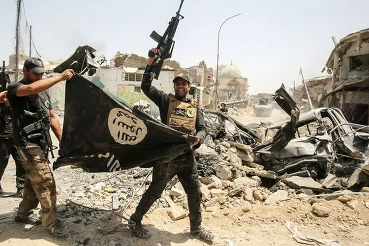 Ilustrasi kekalahan ISIS di Irak (AFP Photo/Ahmad Al-Rubaye)