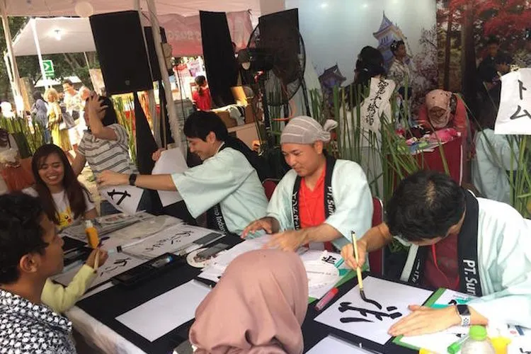 Salah satu stan yang ramai dikunjungi pengunjung Jak-Japan Matsuri 2019/Ayojakarta.com