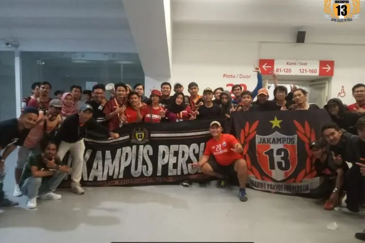 Jakampus Persija saat mendukung Persija Jakarta (dok Jakampus)