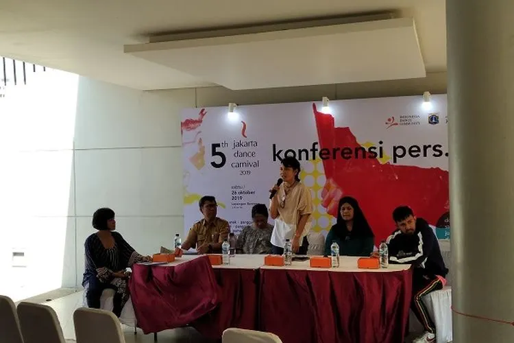 Konferensi pers Jakarta Dance Carnival (JDC) 2019/Ayojakarta.com