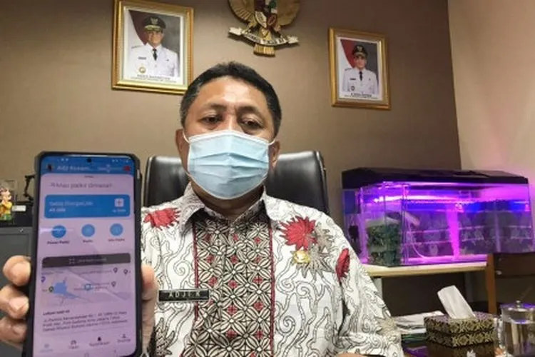aplikasi Jakparkir. (dok)