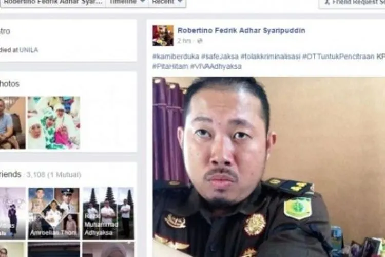 Jaksa Fedrik Adhar Syaripudin (dok facebook)
