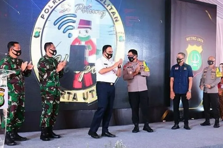 Peluncuran aplikasi Jakut Sehad/ instagram: @polres_metro_jakarta_utara