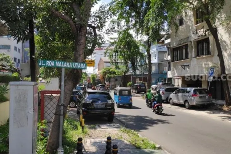 Ruas Jalan Roa Malaka Utara, Tambora, Jakarta Barat, lokasi Muthia Nabila (23) dijambret hingga tewas. (Suara.com/Bagaskara)