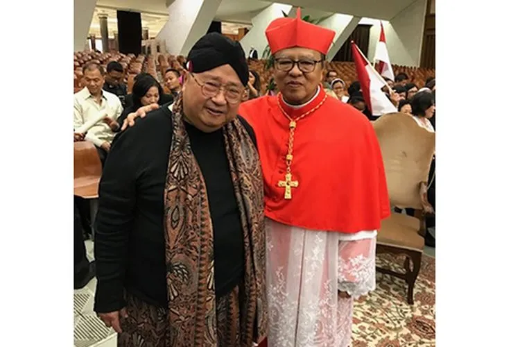 Jaya Suprana bersama Kardinal Ignatius Suharyo Hardjoatmodjo/Dok. pribadi