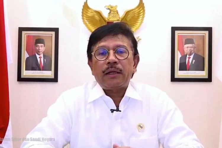 Menkominfo Johnny G Plate / dok