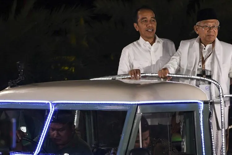 Joko Widodo dan Maruf Amin/Antaranews