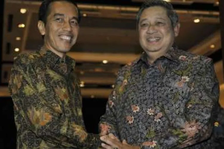 Presiden Joko Widodo dan Presiden ke-6 RI, Susilo Bambang Yudhoyono/Suara.com