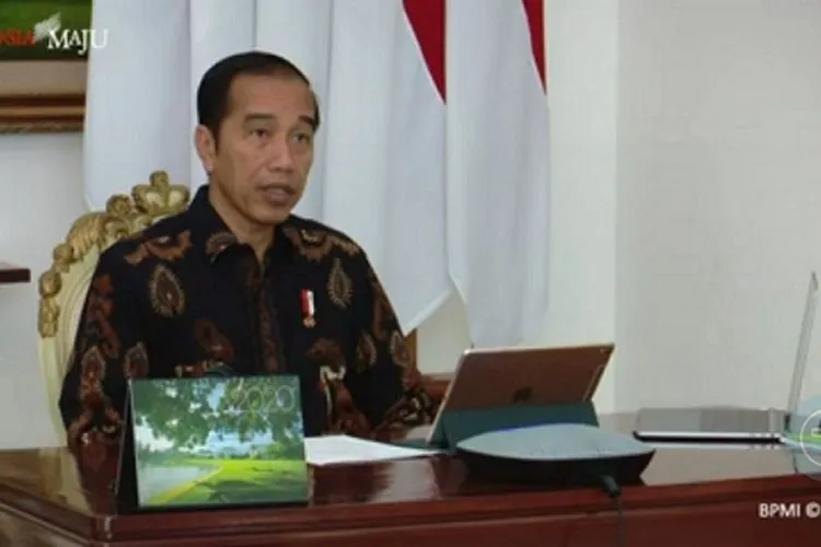 Presiden Joko Widodo konferensi pers (Youtube Sekretariatan Presiden)