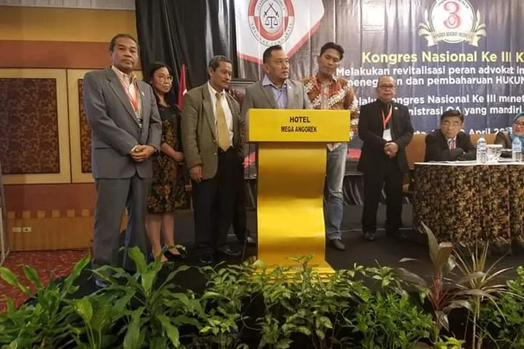 Ketua Kongres Advokat Indonesia (KAI), Erman Hadi