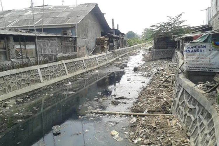 Kali Gubuk Genteng/Beritajakarta.id