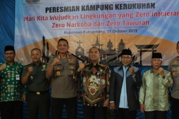 Peresmian Kampung Kerukunan di Rusunawa Pulogebang/timur.jakarta.go.id