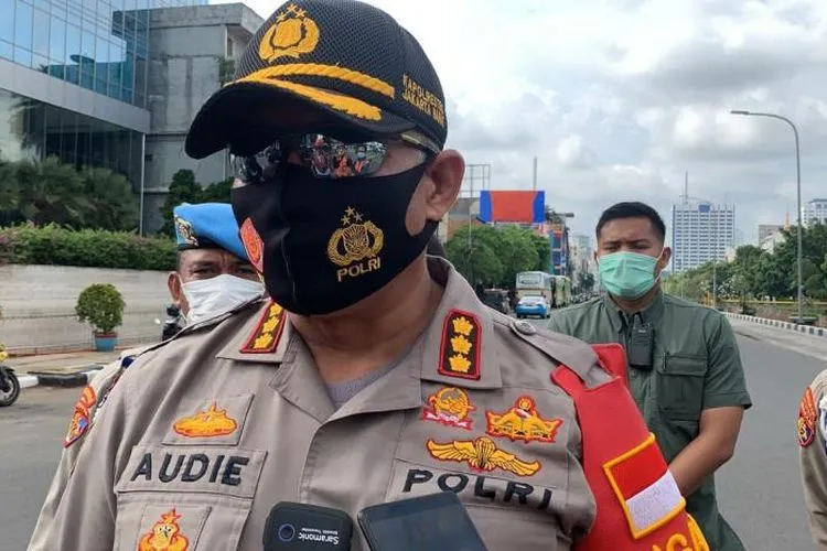 Kapolres Metro Jakarta Barat Kompol Audie S Latuheru. Foto: Republika/Nugroho Habibi