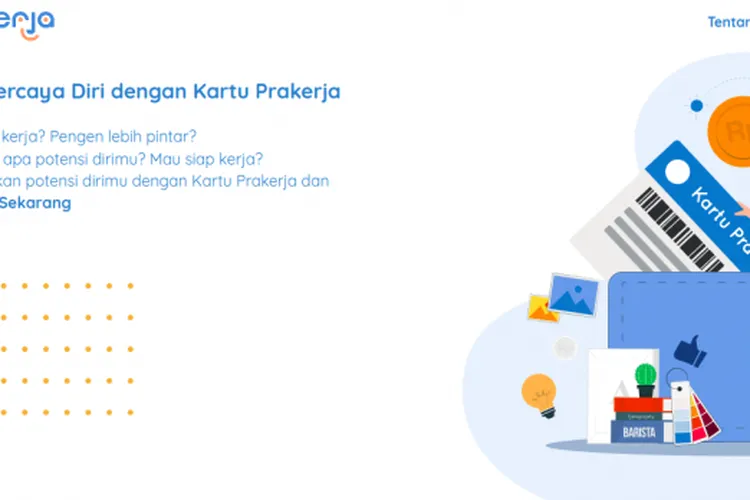 Ilustrasi kartu prakerja